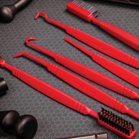 Zestaw szczotek i skrobaków do czyszczenia broni Real Avid Accu-Grip Picks & Brushes