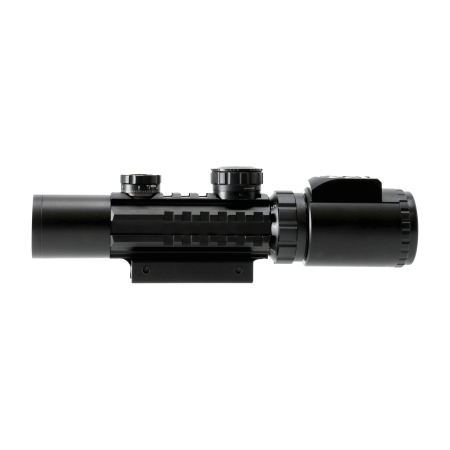 Luneta celownicza Combat 2-6x28 TAC 30 mm iRD Mildot + montaż 22 mm