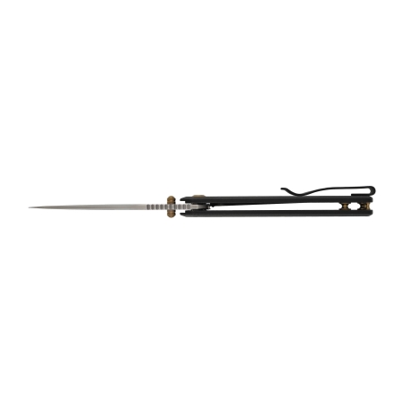 Nóż składany WE Knife Subjugator WE21014C-2 black / silver