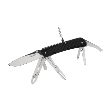 Scyzoryk Ruike LD41-B wielofunkcyjny, czarny