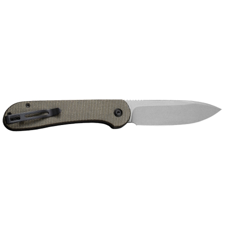 Nóż składany Civivi Button Lock Elementum C2103C dark green micarta