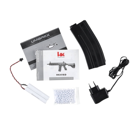 Replika karabinek ASG H&K Heckler&Koch HK416D AEG 6 mm elektryczna