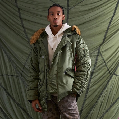 Kurtka Alpha Industries N3B zielona