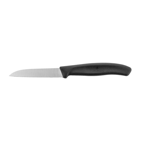 Nóż do jarzyn Victorinox 6.7403 gładki, czarny