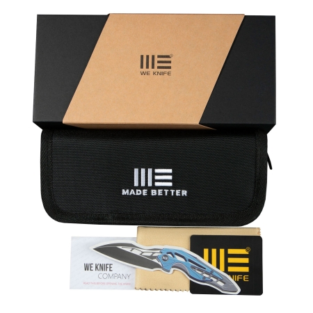 Nóż składany WE Knife Evoke WE21046-4 tiger stripe