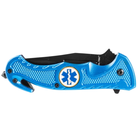 Nóż Mil-Tec Rescue ratowniczy niebieski