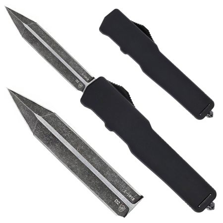 Nóż OTF Templar Knife Excalibur Slim Black Rubber Dagger