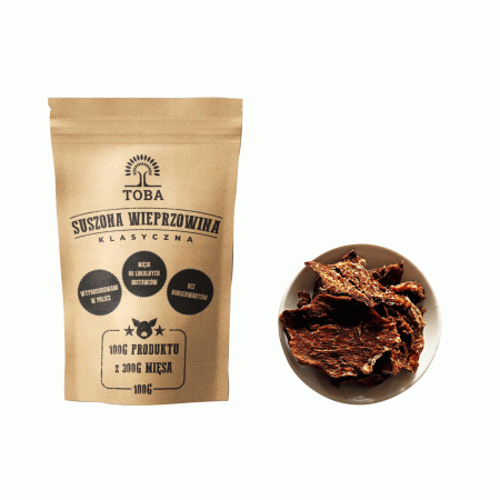 Wieprzowina suszona Toba klasyczna 100 g
