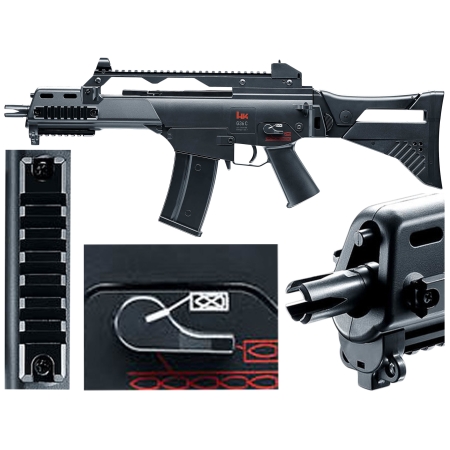 Replika karabinek ASG H&K Heckler&Koch G36 C IDZ 6 mm