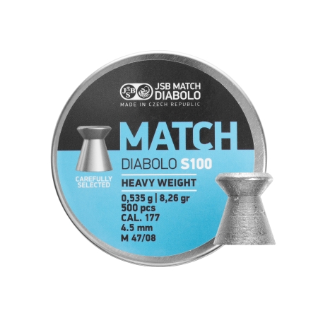 Śrut diabolo JSB Match Heavy S100 4,51/500
