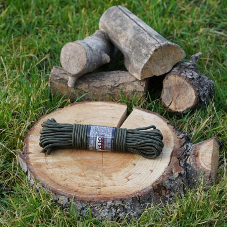 Sznur Fosco 5 mm 15 m oliwkowy