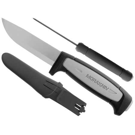 Nóż Morakniv Craft Pro Robust czarno-szary stal węglowa