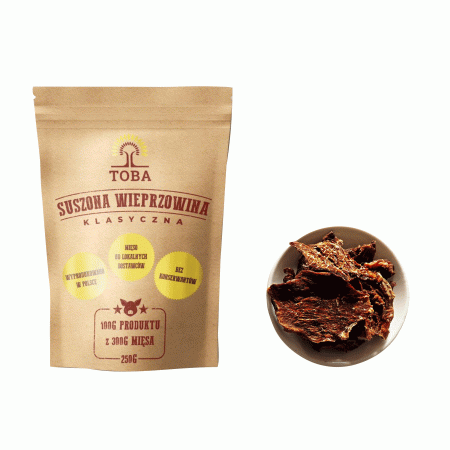 Wieprzowina suszona Toba klasyczna 250 g