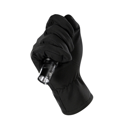 Rękawice męskie M-Tac Winter Soft Shell czarne
