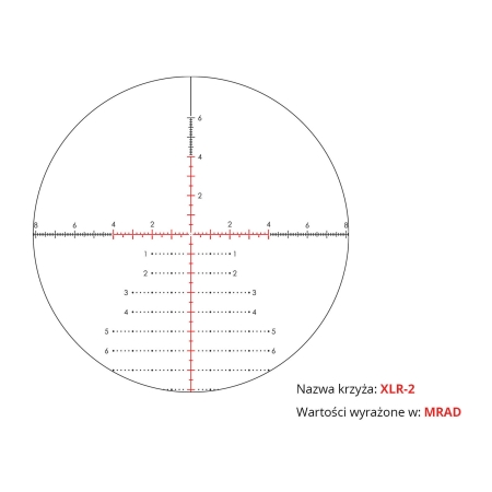 Luneta celownicza Vortex Razor HD LHT 4,5-22x50 FFP 30 mm AO XLR-2 MOA/MRAD