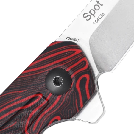Nóż Kizer Spot V3620C1 czarno-czerwony