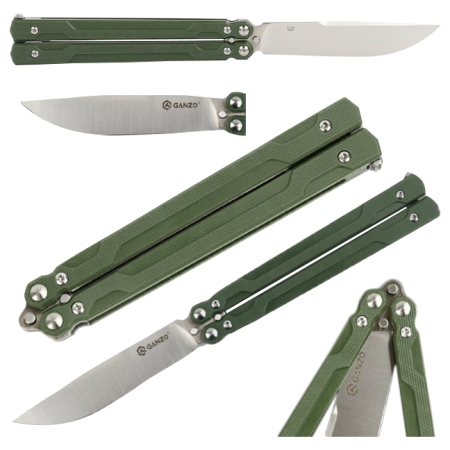 Nóż motylkowy Ganzo Firebird G766-GR