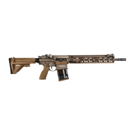 Replika karabinek ASG H&K Heckler&Koch HK M110 A1 6 mm BB, brązowa