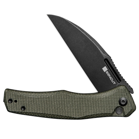 Nóż składany Sencut Watauga S21011-2 dark green micarta