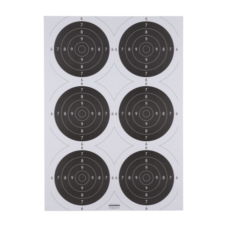 Tarcza strzelecka TS-2x6 trening - pakiet 50 szt.