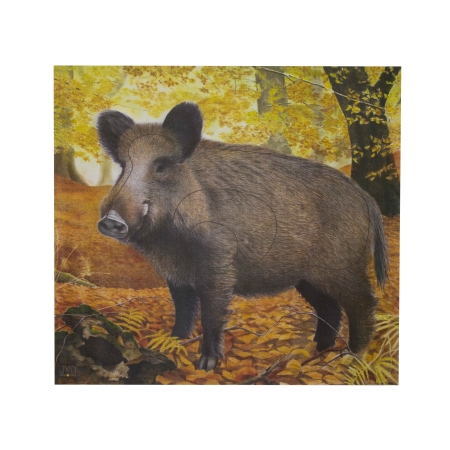 Tarcza papierowa JVD dzik 90 x 83 cm
