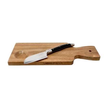 Nóż do sera Laguiole Santoku Premium Line z deską