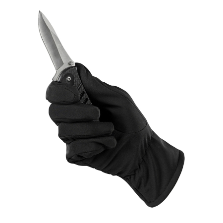 Rękawice męskie M-Tac Winter Soft Shell czarne