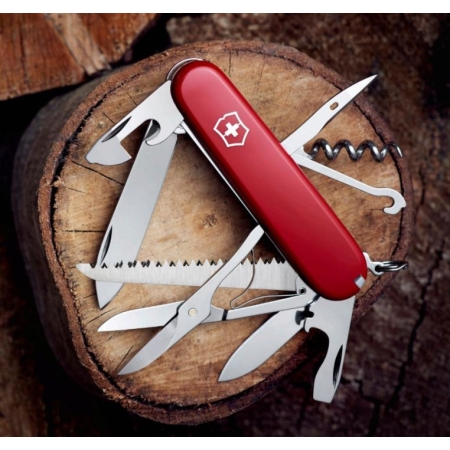 Scyzoryk Victorinox Huntsman 1.3713 15 funkcji, czerwony