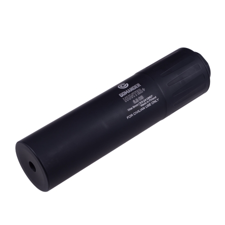 Tłumik do broni myśliwskiej Gomander Hunter 5/8x24 42 mm 8.0 OB czarny