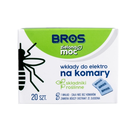 Wkłady Bros do elektro 20 szt zielona moc