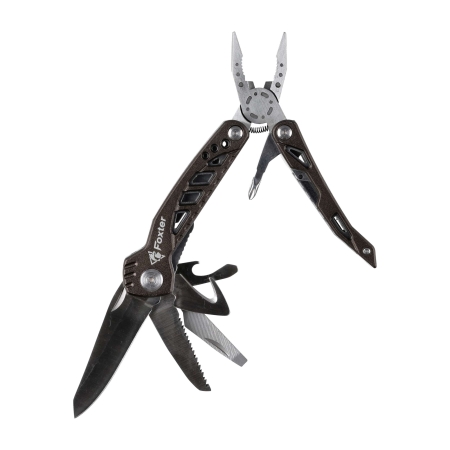 Multitool Foxter narzędzie wielofunkcyjne survival etui 7w1
