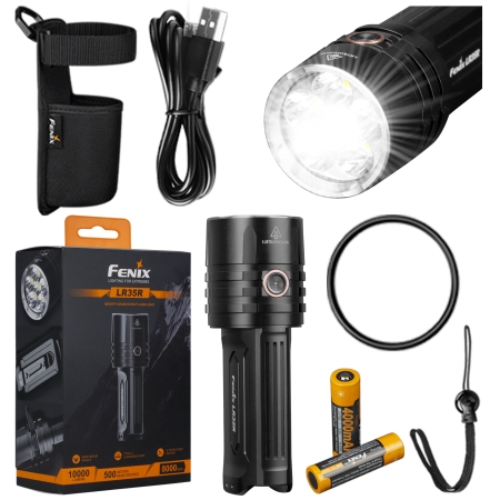 Latarka LED Fenix LR35R czarna