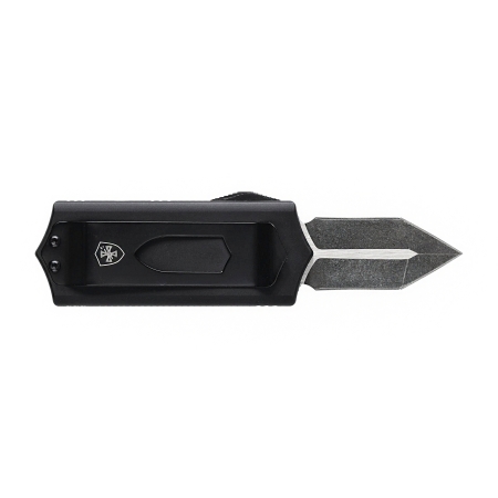 Nóż OTF Templar Knife Excalibur Money Clip Anodized Black Dagger Black