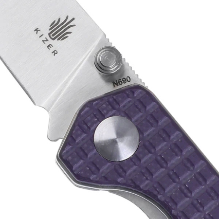 Nóż Kizer Begleiter Mini V3458RN6 fioletowy
