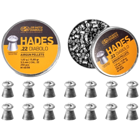 Śrut diabolo JSB Hades 5,5 mm 250 szt.