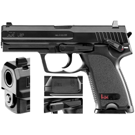 Replika pistolet ASG H&K Heckler&Koch USP 6 mm CO2