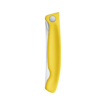 Nóż Victorinox Swiss Classic 6.7836.F8B ząbkowany, żółty, składany