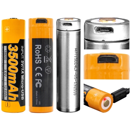 Akumulator Fenix USB ARB-L18U (18650 3500 mAh 3,6 V)