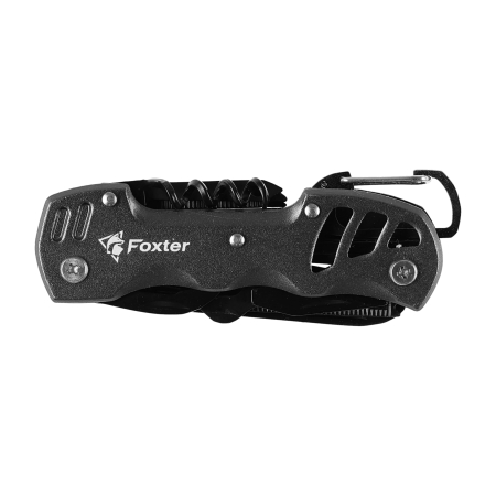 Multitool Foxter narzędzie wielofunkcyjne survival 13w1 czarny