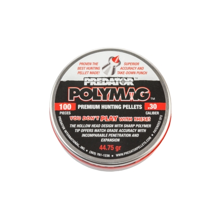 Śrut diabolo JSB Polymag Predator 7,62 mm 100 szt.