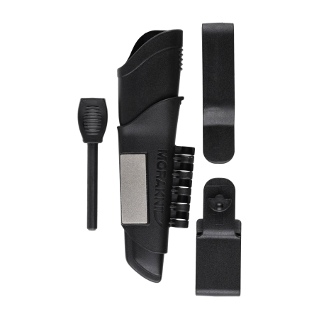 Nóż Morakniv Bushcraft Survival czarny stal węglowa