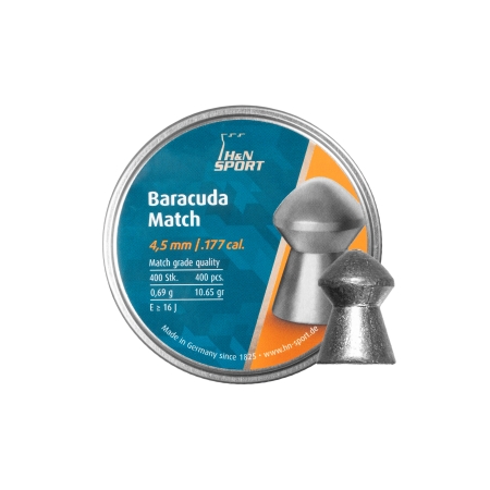 Śrut diabolo H&N Baracuda Match 4,51 mm 400 szt.