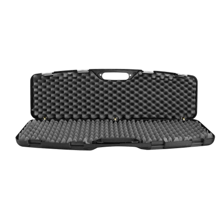 Kufer na bron Megaline czarny 125x25x11cm klamry