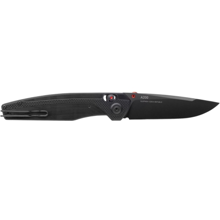 Nóż składany ANV Knives A200 ANVA200-001 czarny