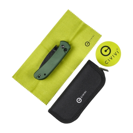 Nóż składany Civivi Qubit C22030E-DS1 green