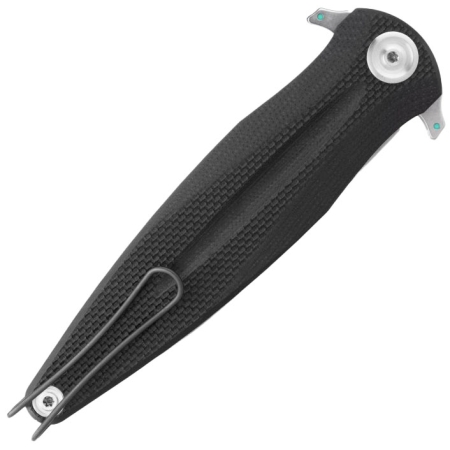 Nóż składany ANV Knives Z400 ANVZ400-004 czarny