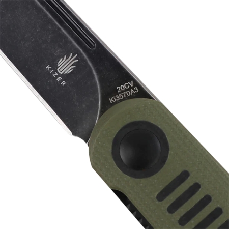 Nóż Kizer De L'Orme Ki3570A3 zielony