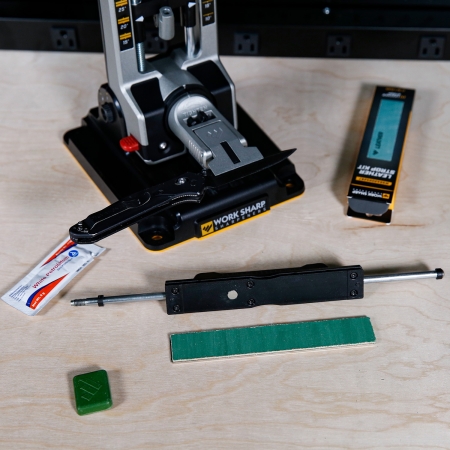 Kamień pokryty skórą do ostrzałki Work Sharp Professional Precision Adjust