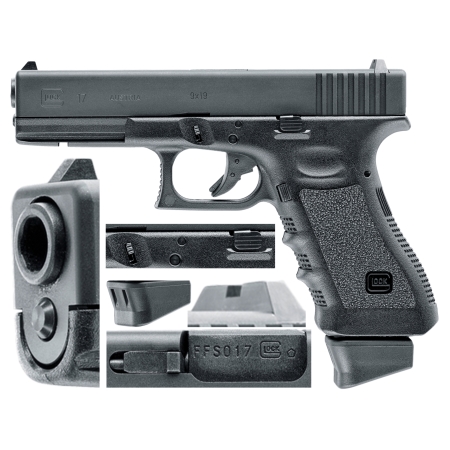 Replika pistolet ASG Glock 17 Deluxe 6 mm