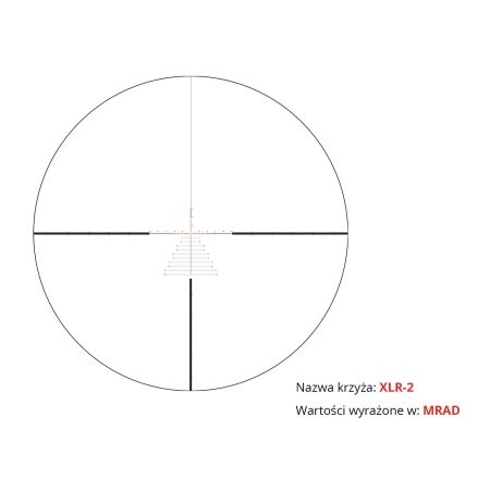 Luneta celownicza Vortex Razor HD LHT 4,5-22x50 FFP 30 mm AO XLR-2 MOA/MRAD